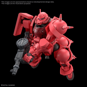 Bandai HG 1/144 CHAR'S ZAKU(GQ)