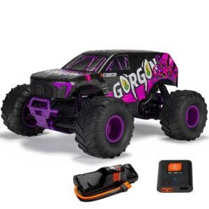 Arrma 1/10 GORGON 2wd Monster Truck RTR Smart 3300 7C S120 USB (Battery & Charger Included)