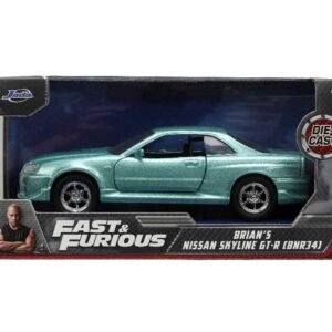 Jada 1/32 "Fast & Furious" BRIAN's Nissan Skyline GT-R (R34)