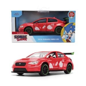 Jada 1/32 "Hollywood Rides" - 2016 WRX STI - Sonic Knuckles